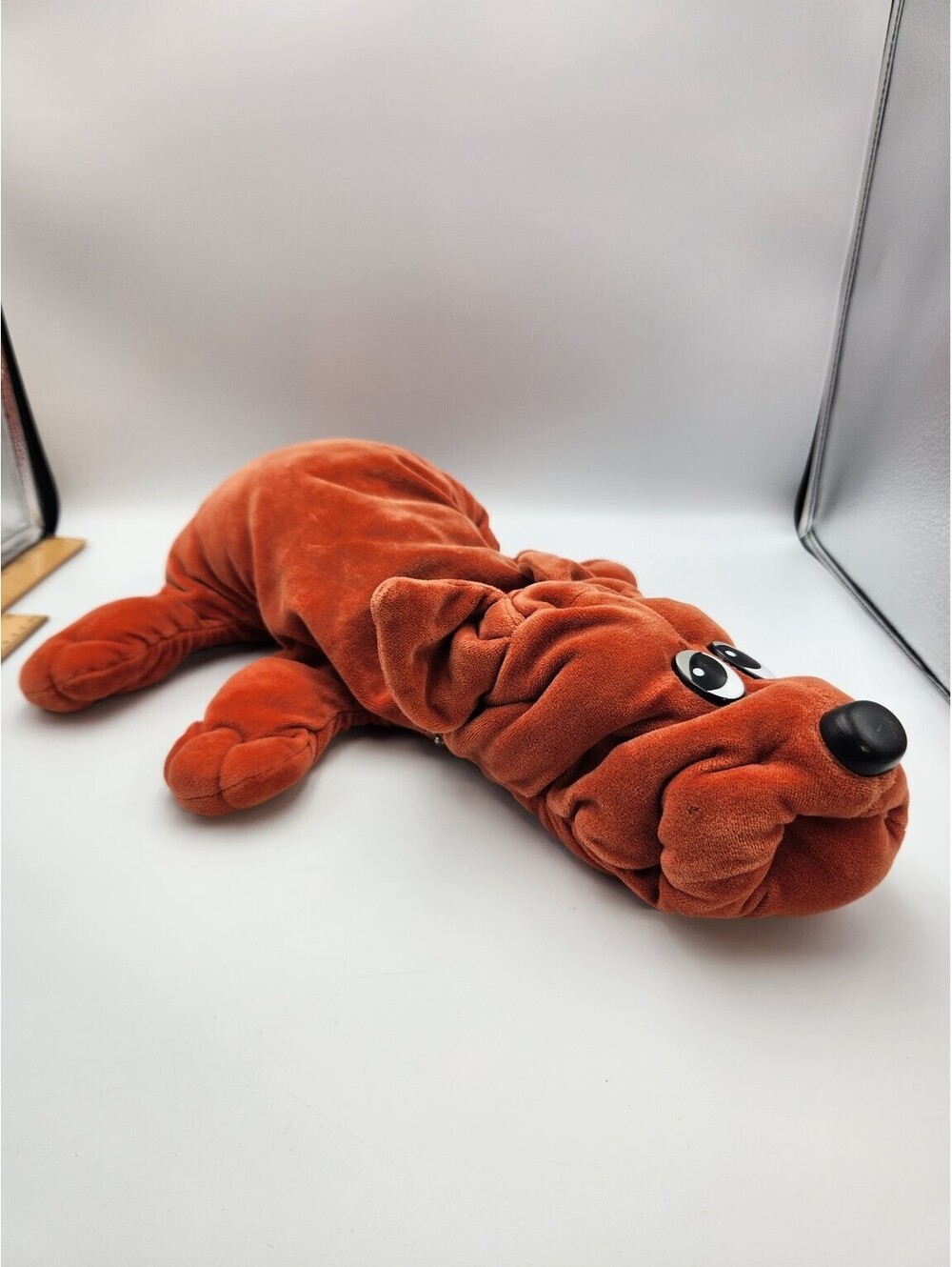 Vintage Tonka Rumple Skins Plush Dog Wrinkled Puppy Stuffed Animal 85 Taiwan C15